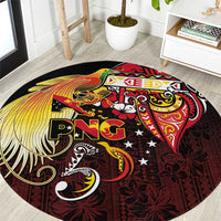 Papua New Guinea 2025 Round Carpet 50th Independence Day Anniversary
