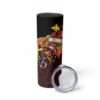 Papua New Guinea 2025 Skinny Tumbler 50th Independence Day Anniversary LT03 - Polynesian Pride