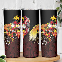 Papua New Guinea 2025 Skinny Tumbler 50th Independence Day Anniversary LT03 - Polynesian Pride