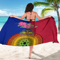 Haiti Battle of Vertieres Sarong The Haitian Revolution 220th Anniversary Polynesian Style LT03 - Polynesian Pride