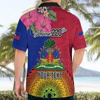 Personalised Haiti Battle of Vertieres Hawaiian Shirt The Haitian Revolution 220th Anniversary Polynesian Style LT03 - Polynesian Pride