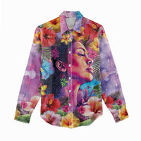Polynesian Women Women Casual Shirt Tropical Plant - Vibrant Surreal Dreamscape Vibe LT03 - Polynesian Pride