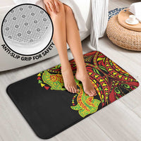 Hawaiian Manta Ray and Hammerhead Shark Tribal Tattoo Bathroom Set with Polynesian Tribal Pattern Kanaka Maoli Flag Color LT03 - Polynesian Pride
