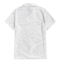 Lotu Tamaiti Samoan Art Tattoo Polynesian Pattern Family Matching Mermaid Dress and Hawaiian Shirt