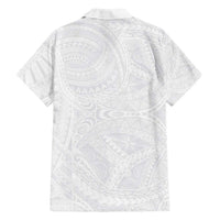 Lotu Tamaiti Samoan Art Tattoo Polynesian Pattern Family Matching Summer Maxi Dress and Hawaiian Shirt