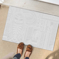Lotu Tamaiti Samoan Art Tattoo Siapo Pattern Rubber Doormat