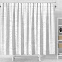 Lotu Tamaiti Samoan Art Tattoo Siapo Pattern Shower Curtain LT03 - Polynesian Pride