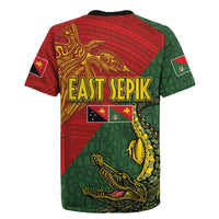 Sepik River Crocodile & Arts Festival Rugby Jersey Bird-of-paradise Melanesian Tattoo