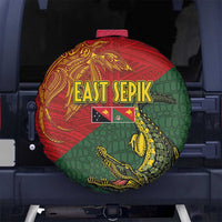 Sepik River Crocodile & Arts Festival Spare Tire Cover Bird-of-paradise Melanesian Tattoo
