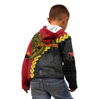 Papua New Guinea Independence Day Kid Hoodie Bird-of-paradise Melanesian Tattoo