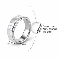 Traditional Polynesian Maori Tattoo White Color Classic Ring - Polynesian Pride