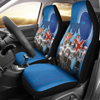 Fiji Rugby Sevens Car Seat Cover Commemorate Gold Medal - Rio de Janeiro 2016