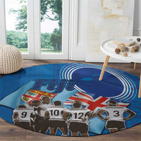 Fiji Rugby Sevens Round Carpet Commemorate Gold Medal - Rio de Janeiro 2016