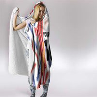 Custom Philippines Champions Football Jersey Hooded Blanket