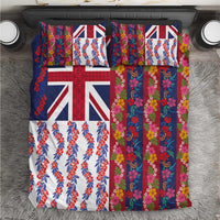 Hawaiian Lei Bedding Set National Flag Striped Style