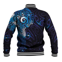 Matariki New Zealand Maori Koru Art Tattoo Baseball Jacket New Year Galaxy Blue Sky Style LT03 - Polynesian Pride