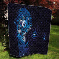 Matariki New Zealand Maori Koru Art Tattoo Quilt New Year Galaxy Blue Sky Style LT03 - Polynesian Pride