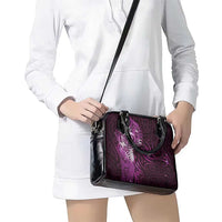 Matariki New Zealand Maori Koru Art Tattoo Shoulder Handbag New Year Galaxy Pink Sky Style LT03 - Polynesian Pride