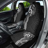 New Zealand Maori Koru Art Traditional Tattoo Car Seat Cover Simple Style