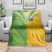 Cook Islands Language Week Blanket Tatau Pattern and Rarotongan Alphabet - Polynesian Pride