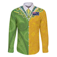 Cook Islands Language Week Family Matching Mermaid Dress and Hawaiian Shirt Tatau Pattern and Rarotongan Alphabet - Polynesian Pride