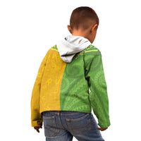 Cook Islands Language Week Kid Hoodie Tatau Pattern and Rarotongan Alphabet - Polynesian Pride