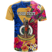 Personalised Torba Day T Shirt Proud To Be A Ni-Van Beauty Pacific Flower LT03 - Polynesian Pride