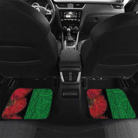 New Zealand Kereru And Pohutukawa Car Mats Maori Tribal Tattoo