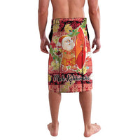 Hawaii Santa Mele Kalikimaka Lavalava Tropical Puakenikeni Lei with Polynesian Tribal Pattern - Polynesian Pride