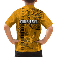 Nanakuli High and Intermediate School Kid Hawaiian Shirt Tribal Kakau Pattern LT03 - Polynesian Pride