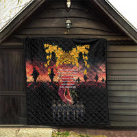 Australia ANZAC Day Quilt Forever in My Thoughts