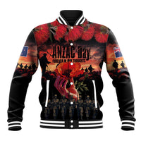 New Zealand ANZAC Day Baseball Jacket Forever in My Thoughts