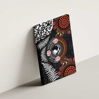 Australia and New Zealand Together Canvas Wall Art Aboriginal and Maori Art Tattoo