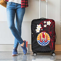French Polynesia Tiare Day Luggage Cover Seal and Polynesian Pattern LT03 - Polynesian Pride
