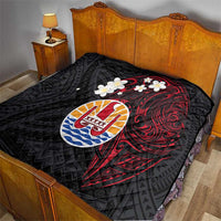 French Polynesia Tiare Day Quilt Seal and Polynesian Pattern LT03 - Polynesian Pride