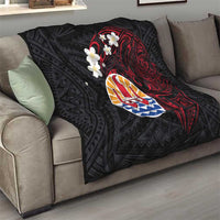 French Polynesia Tiare Day Quilt Seal and Polynesian Pattern LT03 - Polynesian Pride
