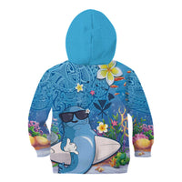 Aloha Hawaiian Monk Seal Kid Hoodie Polynesian Tattoo The Ocean and Undersea Vibe