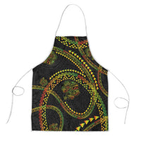 Hawaiian Kakau Art and Hisbiscus Tattoo Apron Tribal Pattern-Reggae Style - Polynesian Pride