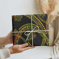 Hawaiian Kakau Art and Hisbiscus Tattoo Wrapping Paper Tribal Pattern-Reggae Style - Polynesian Pride