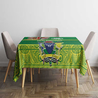 Cook Islands Meri Kiritimiti Tablecloth Christmas Turtle - Cooks Islands Emblems and Polynesian Art Pattern LT03 - Polynesian Pride