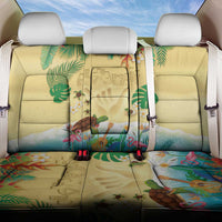 Hawaiian Alohawaii Back Car Seat Cover Tropical Plants and Animals on The Beach - Polynesian Pride