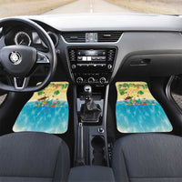 Hawaiian Alohawaii Car Mats Tropical Plants and Animals on The Beach - Polynesian Pride