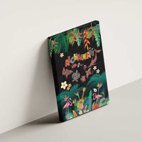 Hawaiian Alohawaii Canvas Wall Art Tribal Sea Animals Tattoo and Tropical Plants - Polynesian Pride