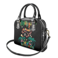 Hawaiian Alohawaii Shoulder Handbag Tribal Sea Animals Tattoo and Tropical Plants - Polynesian Pride