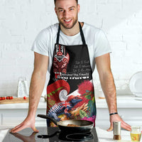 Aotearoa Toitu Te Tiriti Apron Waitangi-Honour The Treaty NZ Tuatara and Plants LT03 - Polynesian Pride