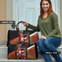 Aotearoa Toitu Te Tiriti Travel Bag Waitangi-Honour The Treaty NZ Tuatara and Plants LT03 - Polynesian Pride