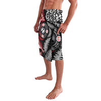 Tonga and New Zealand Together Lavalava Ngatu Art Tribal Maori Tattoo and Silver Fern