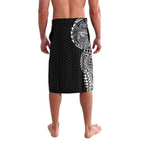 Hawaiian Traditional Tattoos Lavalava Kakau Tribal Tropical Plant Motif Black Color LT03 - Polynesian Pride