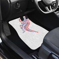 Hawaiian Kakau Tribal Sea Animals Tattoos Car Mats Hawaii Flag Color Inspired LT03 - Polynesian Pride