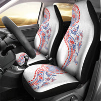 Hawaiian Kakau Tribal Sea Animals Tattoos Car Seat Cover Hawaii Flag Color Inspired